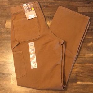 NWT Flannel Lined Carharrt Work Pants